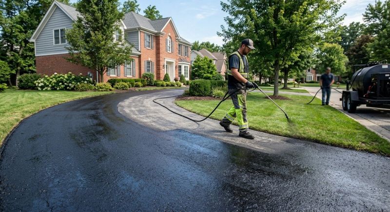 Residential Driveway Sealcoating in Fort Collins, CO